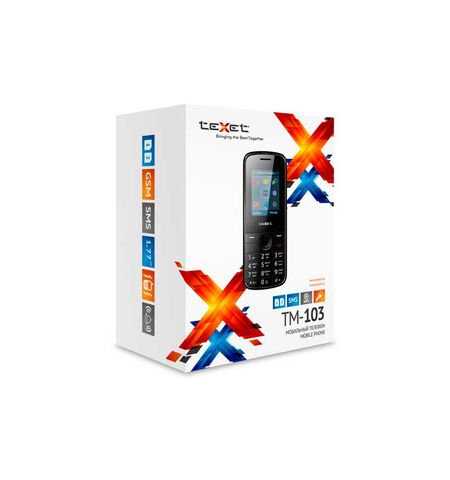 Мобильный телефон teXet TM-103, 2-е фото товара в интерент-магазине freenet.by Мобильный телефон teXet TM-103, 2-е