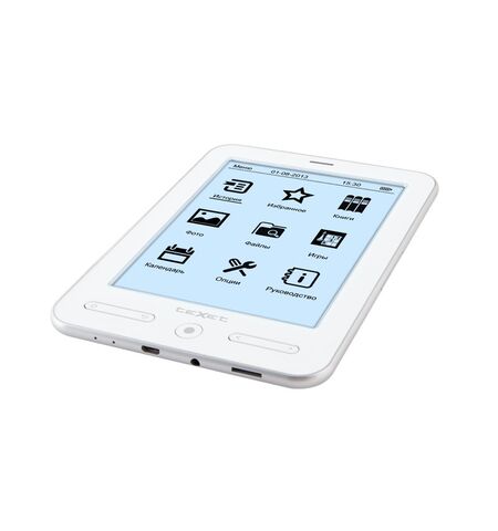 Электронная книга teXet TB-536FL White, 3-е