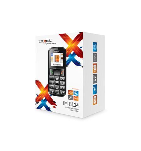 Кнопочный телефон TeXet TM-B114, 7-е фото товара в интерент-магазине freenet.by Кнопочный телефон TeXet TM-B114, 7-е