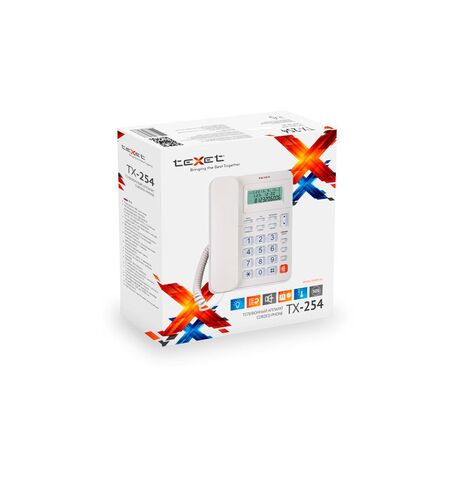 Проводной телефон teXet TX-254, 2-е фото товара в интерент-магазине freenet.by Проводной телефон teXet TX-254, 2-е
