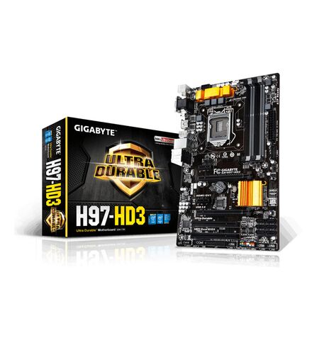 Материнская плата GIGABYTE GA-H97-HD3, 5-е