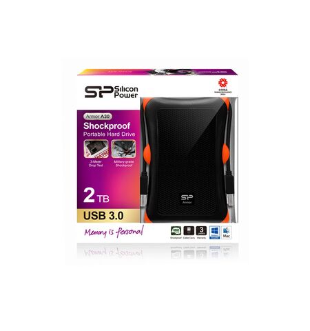 Внешний жесткий диск Silicon Power Armor A30 2TB (SP020TBPHDA30S3K), 3-е