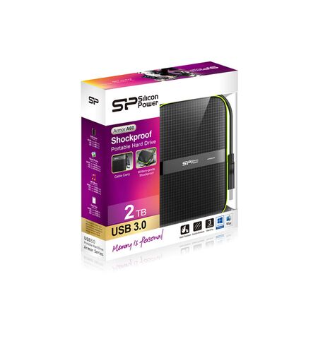 Внешний жесткий диск Silicon Power Armor A60 2TB (SP020TBPHDA60S3K), 3-е