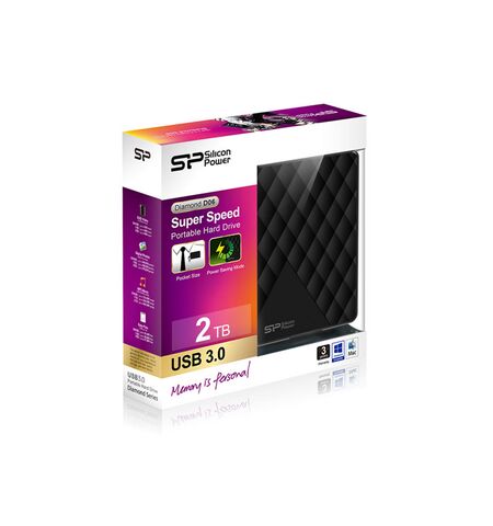 Внешний жесткий диск Silicon Power Diamond D06 2TB (SP020TBPHDD06S3K), 4-е