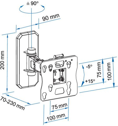 Кронштейн SVEN C71-11, 6-е