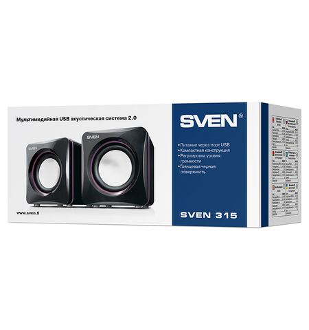 Акустическая система SVEN 315, 4-е фото товара в интерент-магазине freenet.by Акустическая система SVEN 315, 4-е