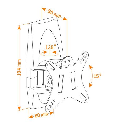 Кронштейн Holder LCDS-5003, 2-е