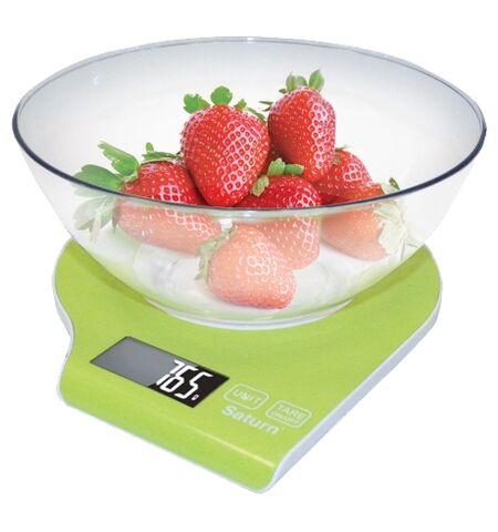 Весы кухонные Saturn ST-KS7803 Green, 2-е