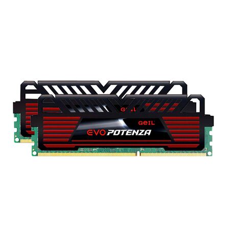 Оперативная память GeIL EVO Potenza Onyx Black 8GB kit (2x4GB) DDR3-1866 PC3-15000 (GPB38GB1866C10DC), 2-е