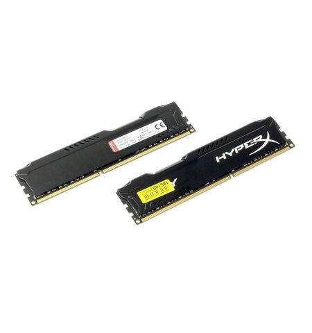 Оперативная память Kingston HyperX Fury Black 16GB kit (2x8GB) DDR3-1866 PC3-14900 (HX318C10FBK2/16), 4-е