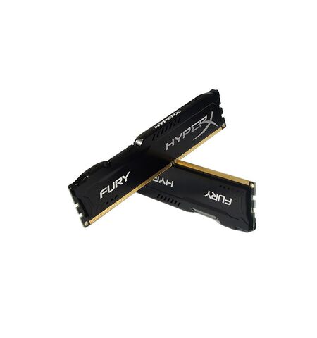 Оперативная память Kingston HyperX Fury Black 8GB kit (2x4GB) DDR3-1866 PC3-14900 (HX318C10FBK2/8), 3-е