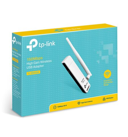 Беспроводной адаптер TP-Link TL-WN722N, 4-е