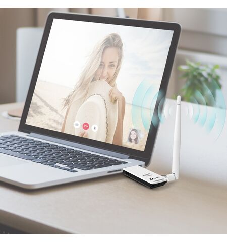 Беспроводной адаптер TP-Link TL-WN722N, 7-е
