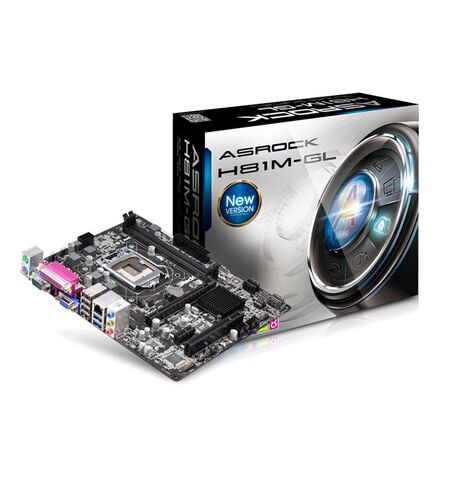 Материнская плата ASRock H81M-GL, 2-е