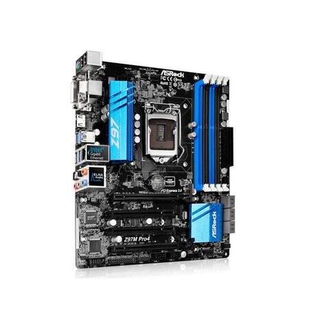 Материнская плата ASRock Z97M Pro4, 3-е