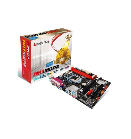 Материнская плата BIOSTAR H81MGP2 Ver. 6.x, 2-е
