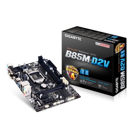 Материнская плата GIGABYTE GA-B85M-D2V (rev. 1.1), 2-е