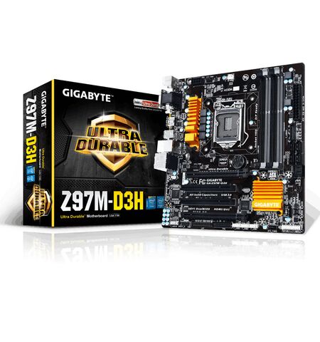 Материнская плата GIGABYTE GA-Z97M-D3H (rev. 1.0), 2-е