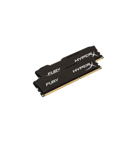 Оперативная память Kingston HyperX Fury Black 16GB kit (2x8GB) DDR3-1600 PC3-12800 (HX316C10FBK2/16), 4-е