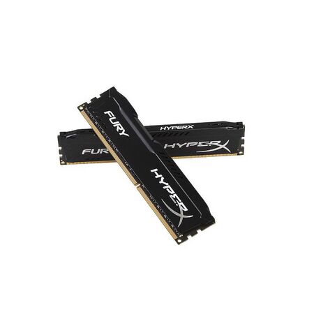 Оперативная память Kingston HyperX Fury Black 8GB kit (2x4GB) DDR3-1333 PC3-10600 (HX313C9FBK2/8), 3-е