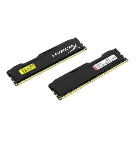 Оперативная память Kingston HyperX Fury Black 8GB kit (2x4GB) DDR3-1600 PC3-12800 (HX316C10FBK2/8), 5-е