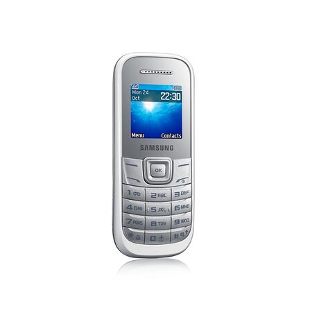 Кнопочный телефон Samsung GT-E1200R White, 5-е