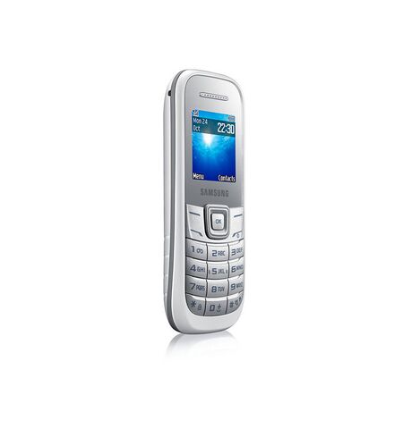 Кнопочный телефон Samsung GT-E1200R White, 6-е