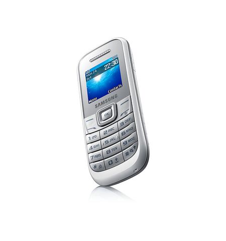 Кнопочный телефон Samsung GT-E1200R White, 8-е