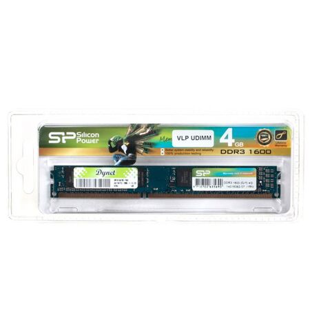 Оперативная память Silicon Power 4GB DDR3-1600 PC3-12800 (SP004GBVTU160N02), 2-е