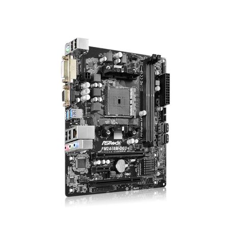 Материнская плата ASRock FM2A68M-DG3+, 2-е