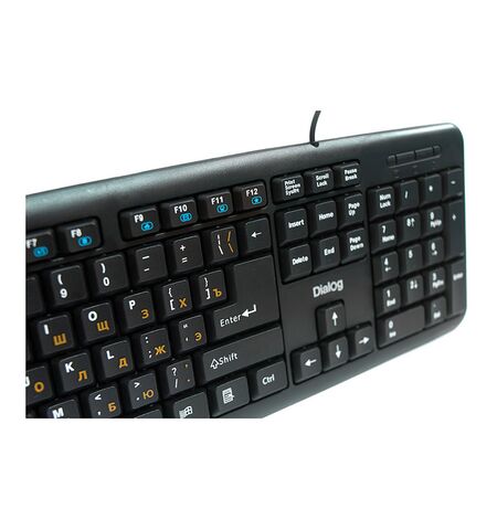 Клавиатура Dialog KM-025U Black, 3-е