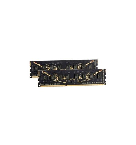 Оперативная память GeIL Black Dragon 8GB kit (2x4GB) DDR3-1866 PC3-14900 (GB38GB1866C9ADC), 2-е