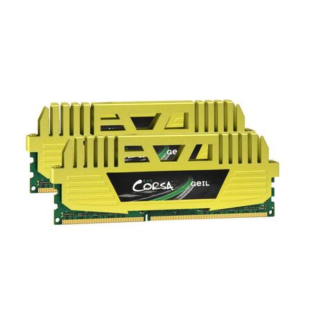 Оперативная память GeIL EVO Corsa 16GB kit (2x8GB) DDR3-1600 PC3-12800 (GOC316GB1600C9DC), 2-е