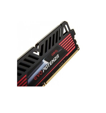 Оперативная память GeIL EVO Potenza 4GB DDR3-1600 PC3-12800 Onyx Black (GPB34GB1600C10SC), 2-е
