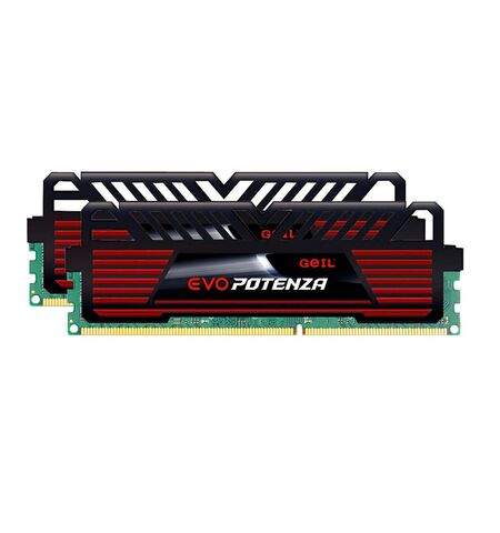 Оперативная память GeIL EVO Potenza Onyx Black 8GB kit (2x4GB) DDR3-1600 PC3-12800 (GPB38GB1600C9DC), 2-е
