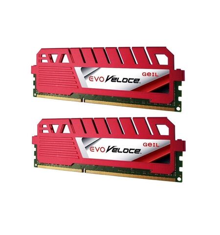 Оперативная память GeIL Evo Veloce 16GB kit (2x8GB) DDR3-1600 PC3-12800 (GEV316GB1600C9DC), 2-е