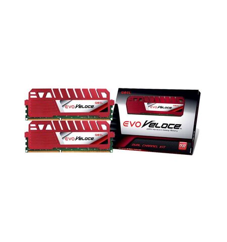 Оперативная память GeIL Evo Veloce 8GB kit (2x4GB) DDR3-1600 PC3-12800 (GEV38GB1600C9DC), 3-е