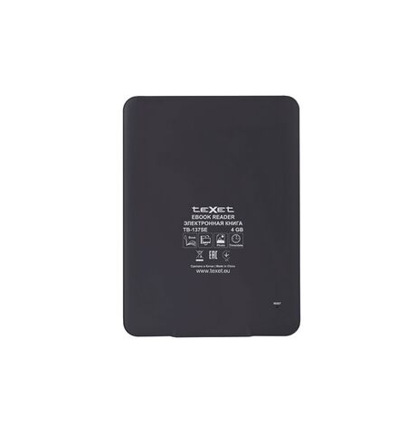 Электронная книга teXet TB-137SE Black, 2-е