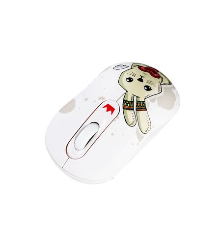 Мышь CROWN CMM-928W USB Rabbit White, 2-е