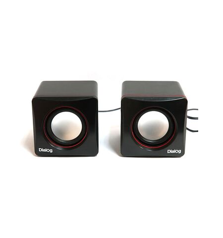 Акустическая система Dialog AC-04UP Black Red, 2-е
