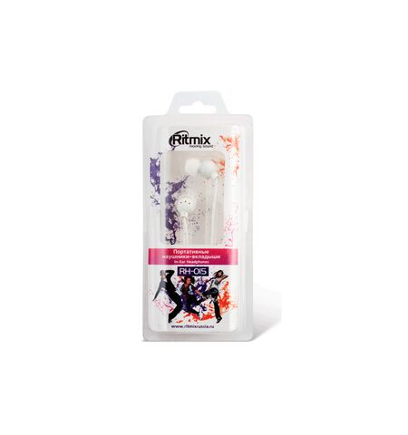 Наушники Ritmix RH-015 White, 2-е