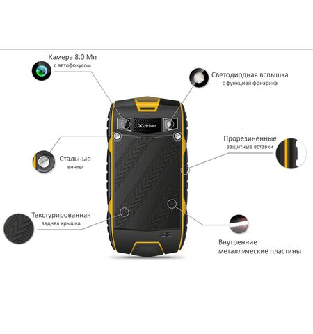 Смартфон TeXet X-driver Quad TM-4082R, 12-е фото товара в интерент-магазине freenet.by Смартфон TeXet X-driver Quad TM-4082R, 12-е