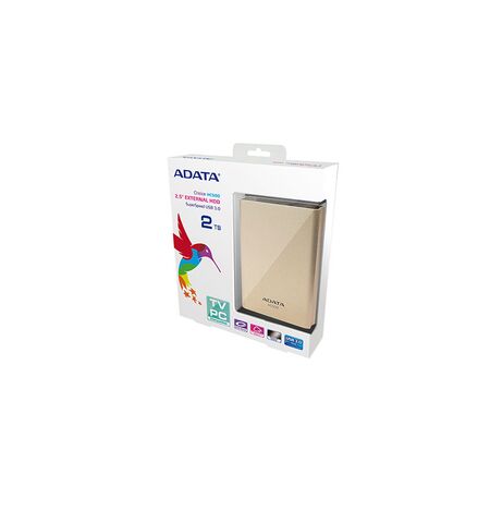 Внешний жесткий диск ADATA HC500 1TB Golden (AHC500-1TU3-CTI), 3-е
