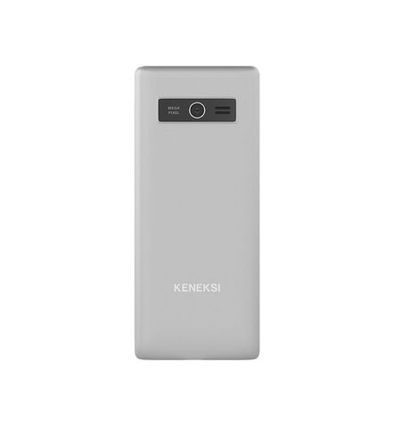 Кнопочный телефон Keneksi X8 Silver, 2-е фото товара в интерент-магазине freenet.by Кнопочный телефон Keneksi X8 Silver, 2-е