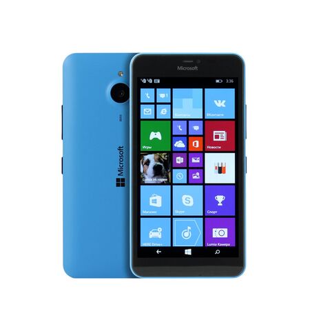 Смартфон Microsoft Lumia 640 XL Dual Sim (RM-1067) Cyan, 6-е фото товара в интерент-магазине freenet.by Смартфон Microsoft Lumia 640 XL Dual Sim (RM-1067) Cyan, 6-е