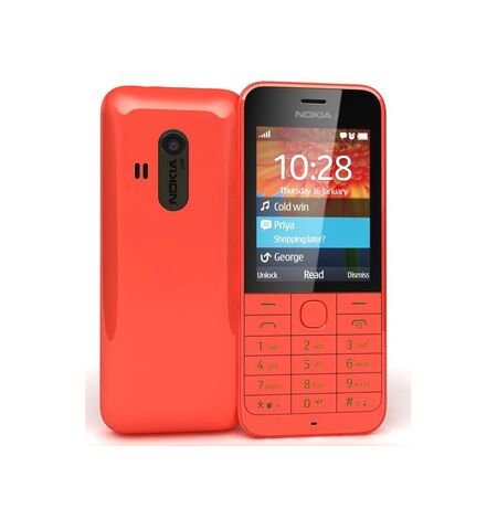 Кнопочный телефон Nokia 220 Dual Sim (R-969) Red, 7-е