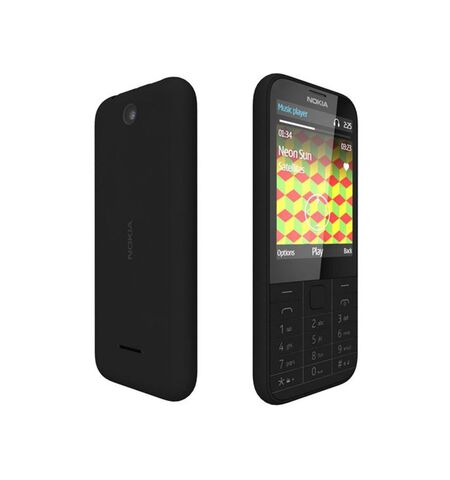 Кнопочный телефон Nokia 225 (RM-1012) Black, 6-е