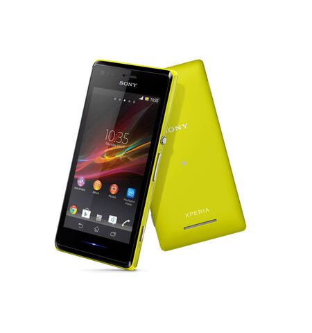 Смартфон Sony Xperia M (C1905) Yellow, 2-е