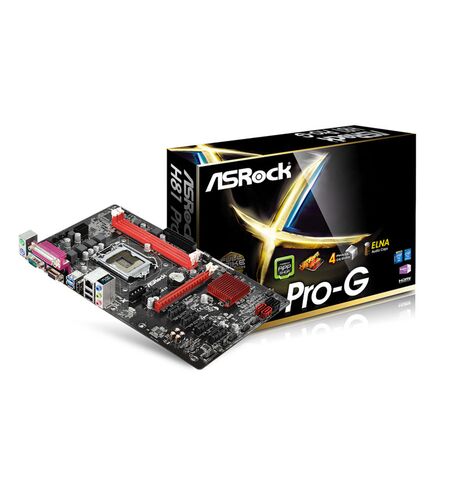 Материнская плата ASRock H81 Pro-G, 5-е