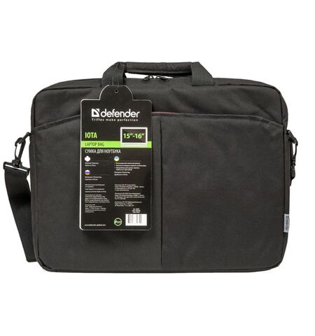 Сумка для ноутбука Defender Iota 16" Black (26007), 4-е